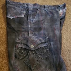 Affliction cargo shorts